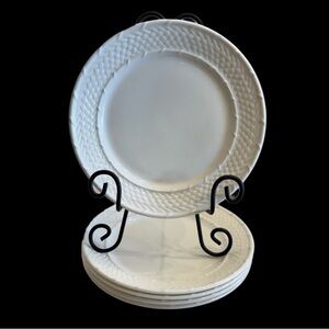 Ralph Lauren China Wicker Basket Salad Plate 8.5"